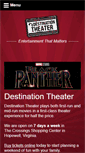 Mobile Screenshot of destinationtheater.com